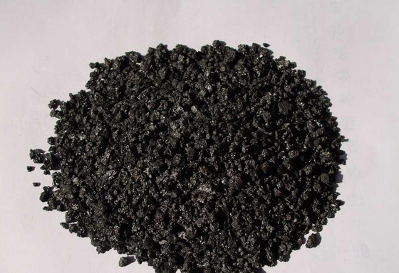 ধাতব শিল্পের জন্য GPC 0.7% অ্যাশ গ্রাফাইট ইলেকট্রোড গ্রানুলার FC98.5% MIN