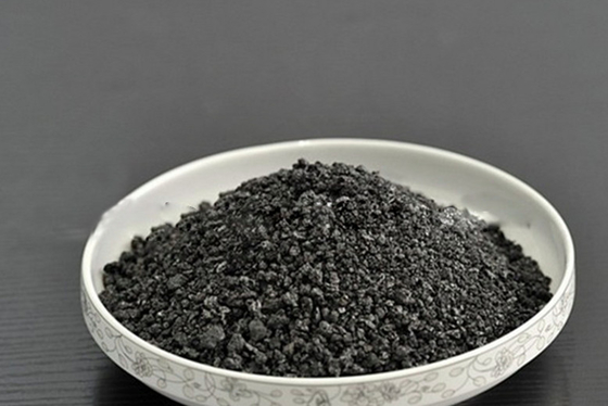 ধাতব শিল্পের জন্য GPC 0.7% অ্যাশ গ্রাফাইট ইলেকট্রোড গ্রানুলার FC98.5% MIN